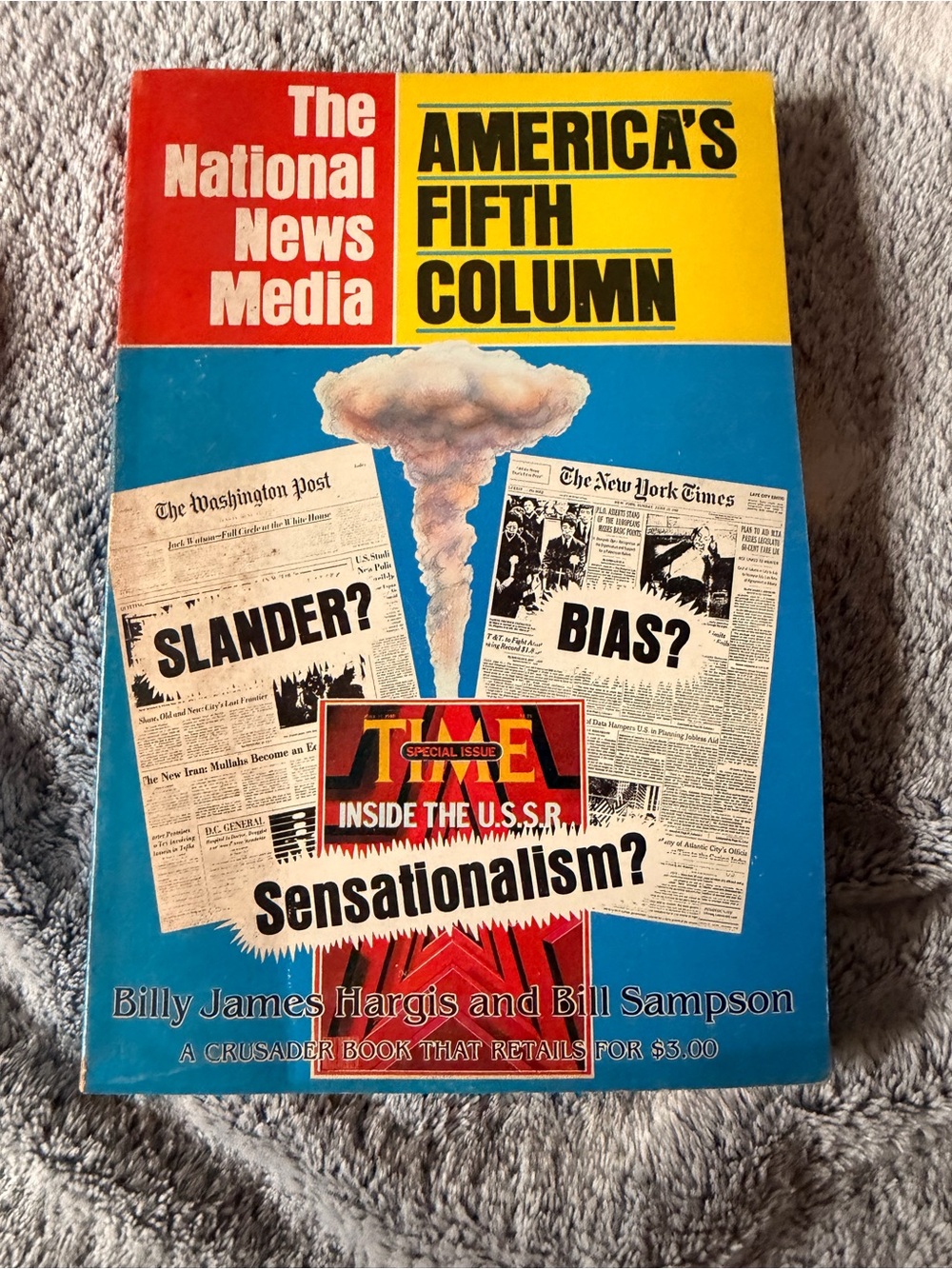 America's Fifth Column Vintage Paperback - Blue/Yellow/Red Cover